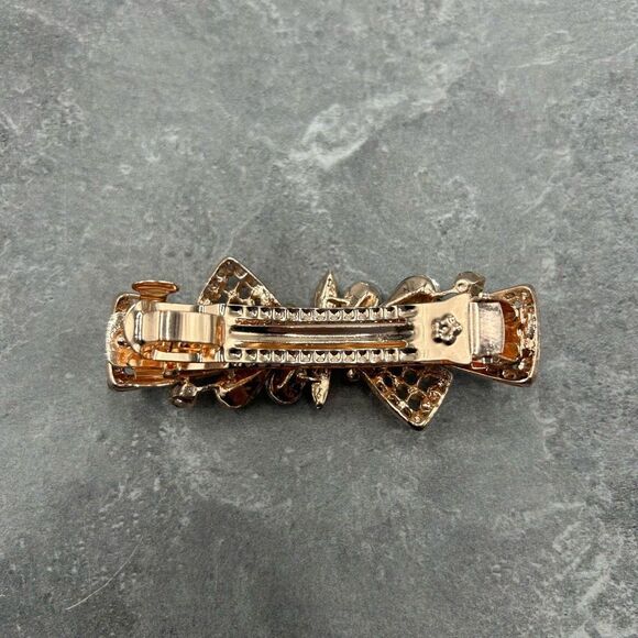 Elegant Blue Rhinestones Hair Barrette Clip Accessory main image 10